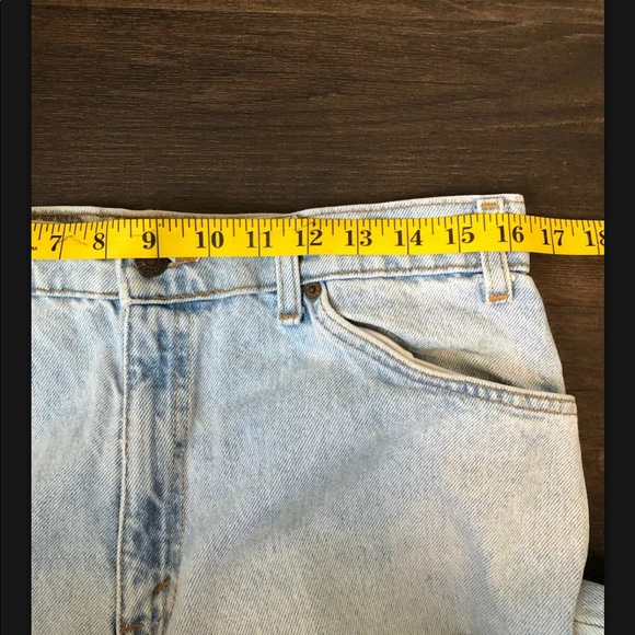 Vintage Jeans 550 Orange Tab Levis Relaxed Fit Tapered Leg 34x36 - Picture 5 of 7